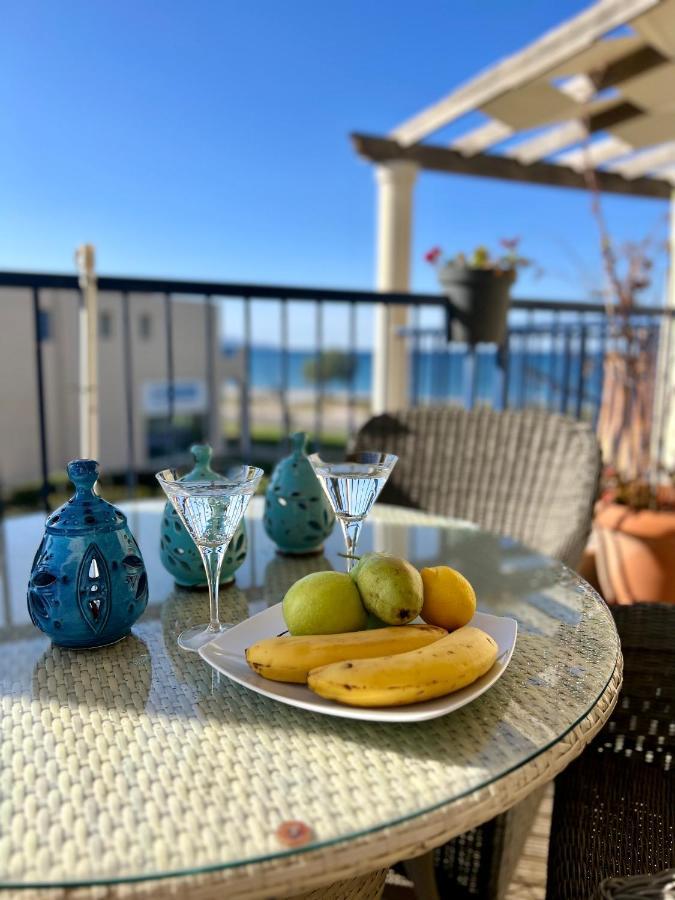Odyssey Beach Front Apartment Chania  ภายนอก รูปภาพ